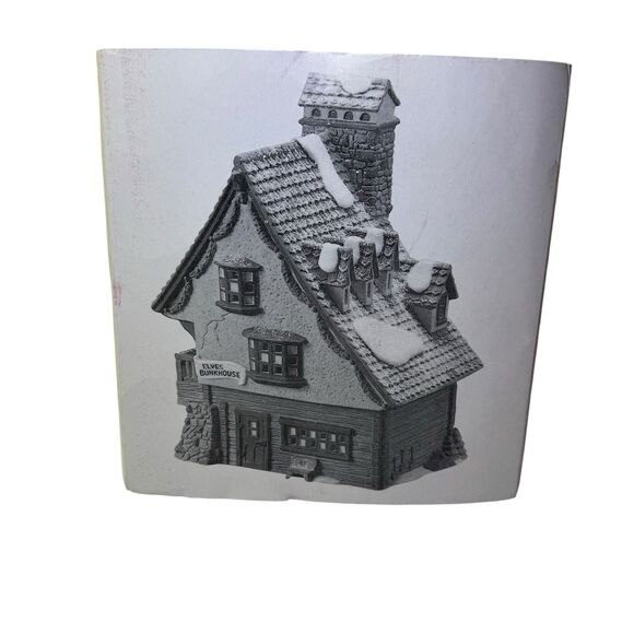 Dept 56 Heritage Village North Pole Series "Elf Bunkhouse" 5601-4 Retired NOS - Picture 7 of 9